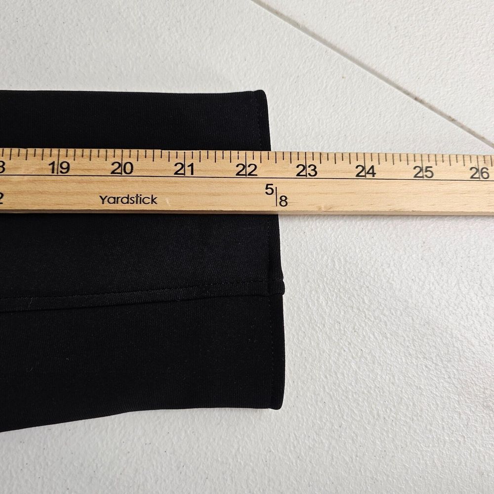 Chico's Travelers Jacket Womens 0 Full‎ Zip Black Cardigan Work Career Coat EUC - Picture 10 of 12